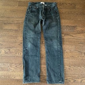 LEVI’s 501 Vintage Renewal Black Hi Rise Straight Leg Jeans - size 26